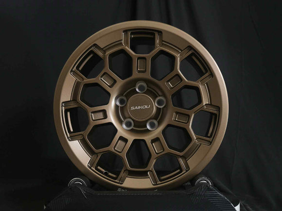 Saikou Wheels VTRD4 17x8 5x114.3 wheels
